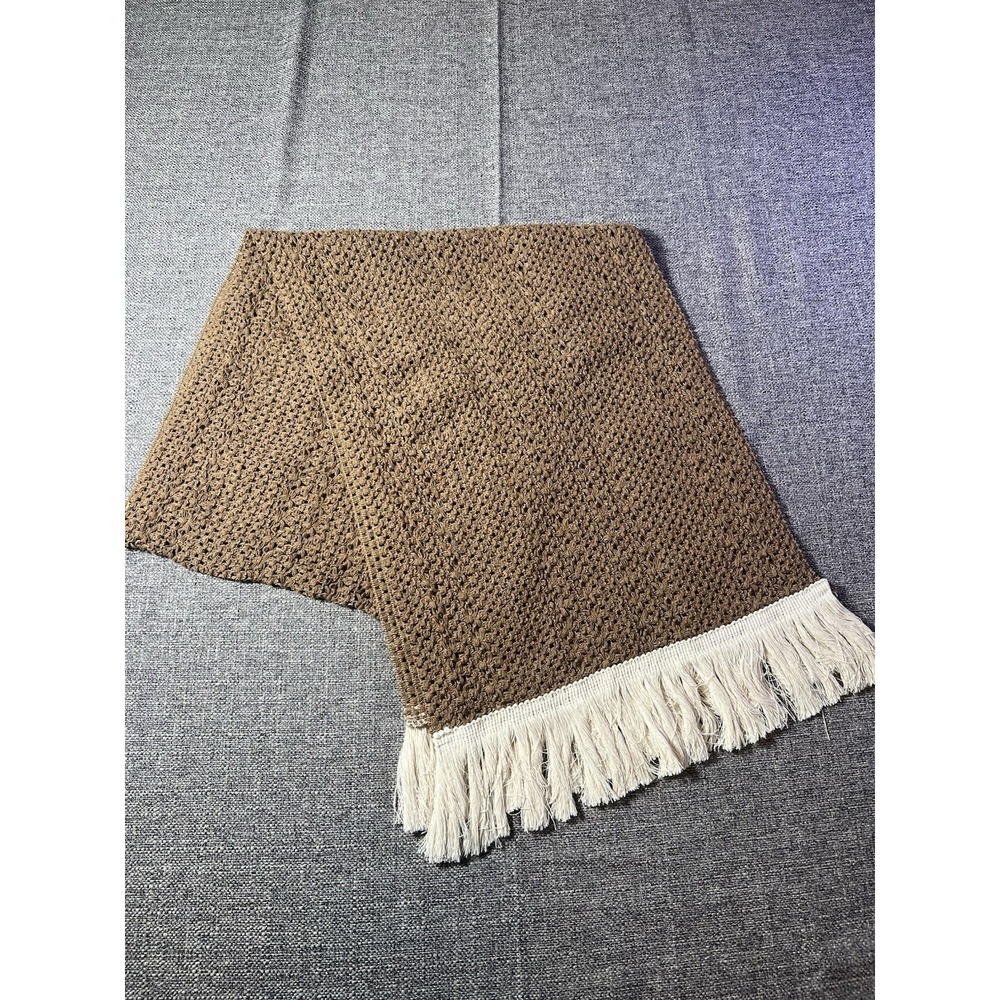 Boho Table Runner Modern Farmhouse Decor Coffee 13" X 68"